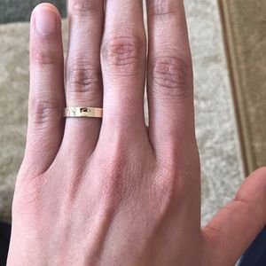 14k real gold ring